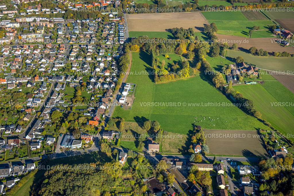 Hamm251001912 | Luftbild, Wieland-Carree, Baustelle mit Neubau Wohnsiedlung an der Wielandstraße, Architekturbüro Bauart, Stadtbezirk Pelkum, Hamm, Ruhrgebiet, Nordrhein-Westfalen, Deutschland