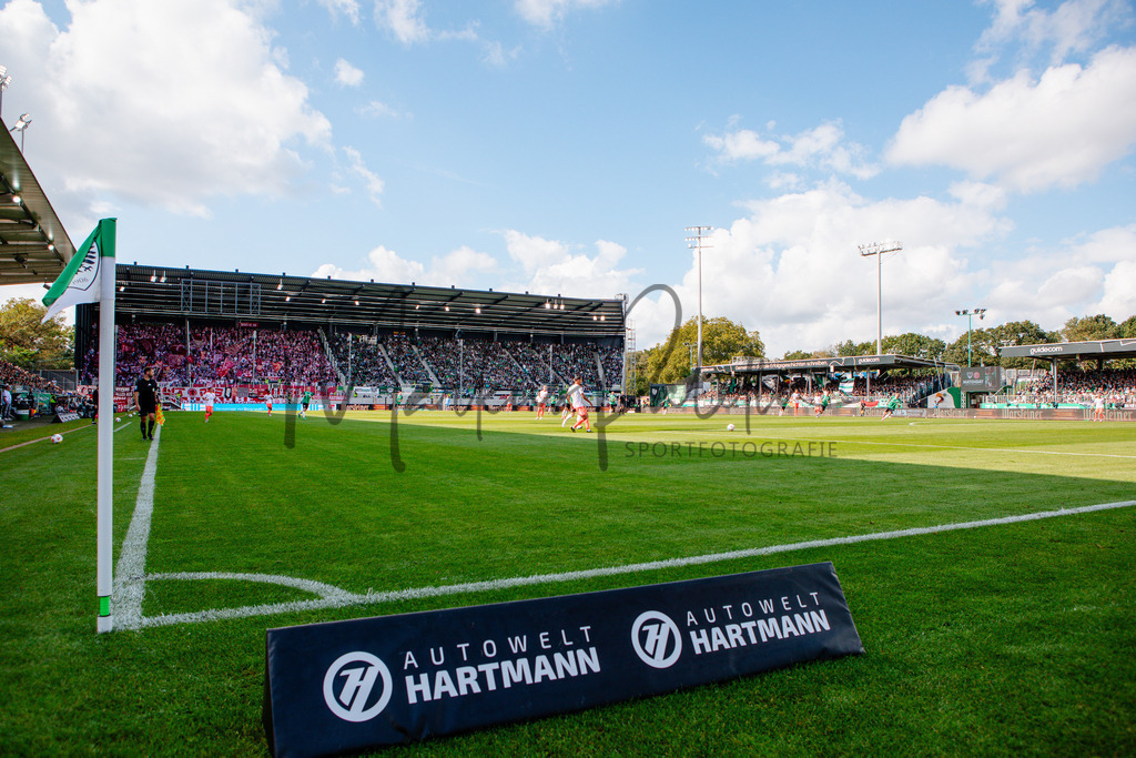 2. Bundesliga, Saison 2025/26, 5. Spieltag : SC Preußen Münster - Fortuna Düsseldorf | Münster, 14.09.2025: 2. Bundesliga, 5. Spieltag, SC Preußen Münster gegen Fortuna Düsseldorf im LVM-Preußenstadion in Münster. Foto: sportfotografie.ms | Markus Paletta - Realisiert mit Pictrs.com