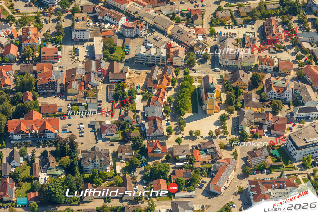 Luftaufnahme von Klosterstraße Pocking Bild- Das Luftbild wurde 2025 vom UL-Flugzeug heraus erstellt ( keine Drohne ) - Hochauflösende Luftaufnahme -Nicht vergleichbar mit Google Maps oder Satelittenbilder- Die Geschenkidee !Mit Lizenz und Bildrechte bestellbar