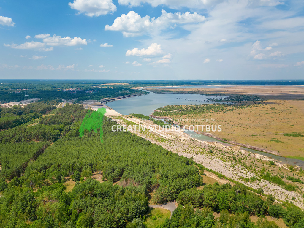 Cottbuser Ostsee | Blick über den zukünftigen Cottbuser Ostsee - Realisiert mit Pictrs.com