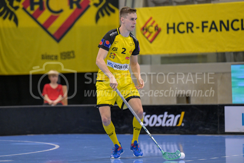 HC Rychenberg vs UHC Uster - 14. October 2022 | HC Rychenberg vs UHC Uster
AXA Arena, Winterthur
Nicola Bischofberger (#2 HC Rychenberg)
Bild: Sportfotografie Markus Aeschimann | www.markus-aeschimann.ch - Realisiert mit Pictrs.com