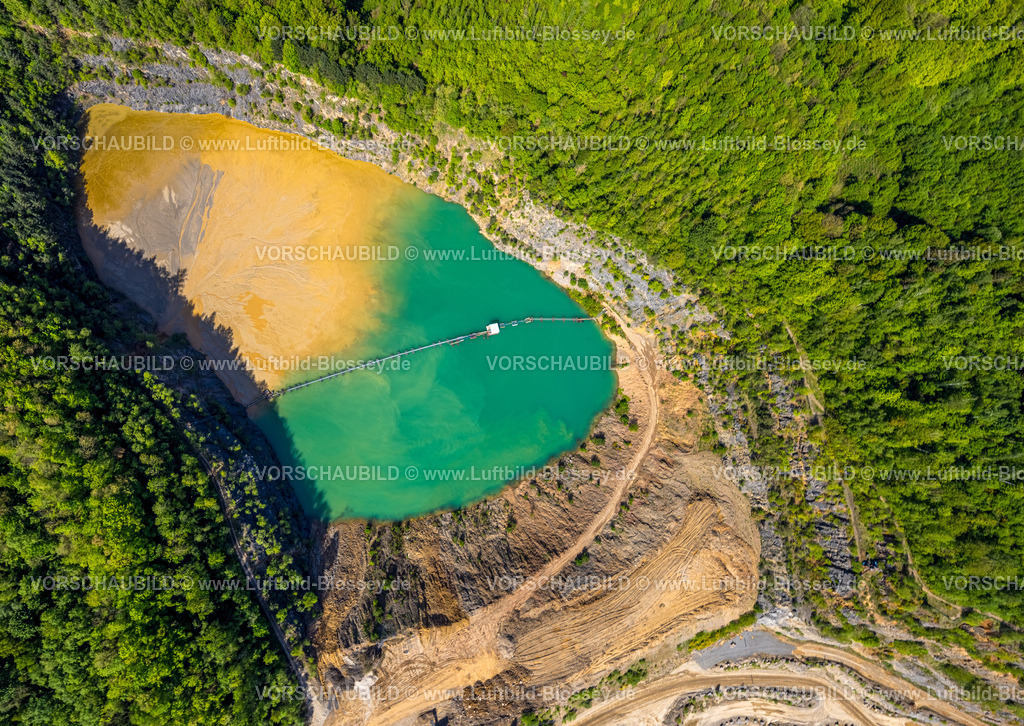 Hagen240504554Hohenlimburg | Luftbild, See im Steinbruch Steltenberg, Oege, Hohenlimburg, Hagen, Ruhrgebiet, Nordrhein-Westfalen, Deutschland