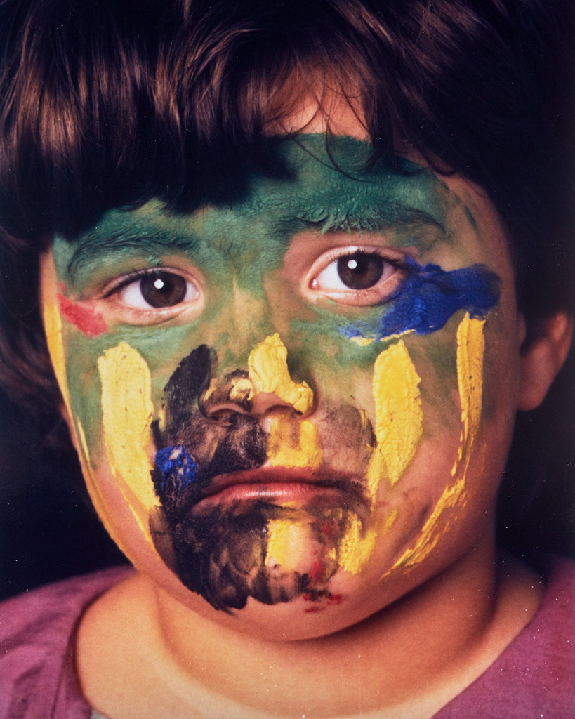 015art_Bee-Braxm_0903 | Werk aus  dem Jahr 1994   Nach einer Aktion im Ritterhausmuseum Offenburg. Kunstmaler Rainer Braxmaier und Modefotograf Wilfried Beege.