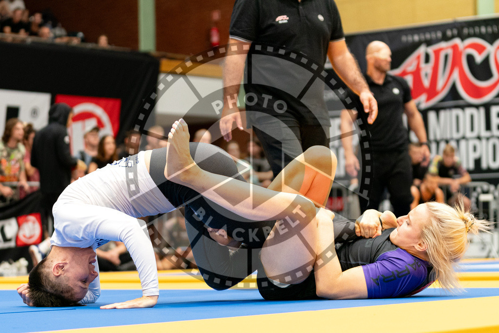 20230916PBB3709 | Fighters compete during the grappling tournement ADCC Trials (European, Middle East and African Championship) in Warsaw, Poland, on September 16, 2023.