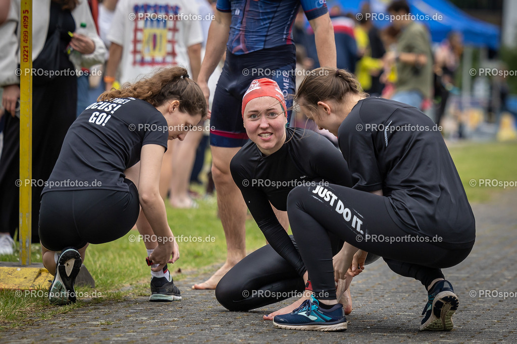 2. Swim & Run Köln; Koeln, 01.06.25 | Impressionen vom 2. Swim & Run Köln am 01.06.25 am Fühlinger See in Koeln. Foto: BEAUTIFUL SPORTS/Leah Kohring
