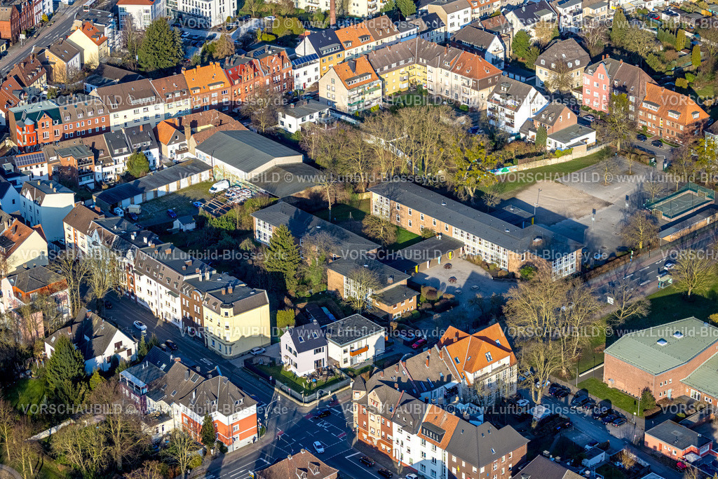 Hamm260203627 | Luftbild, Friedensschule, Mitte, Hamm, Ruhrgebiet, Nordrhein-Westfalen, Deutschland