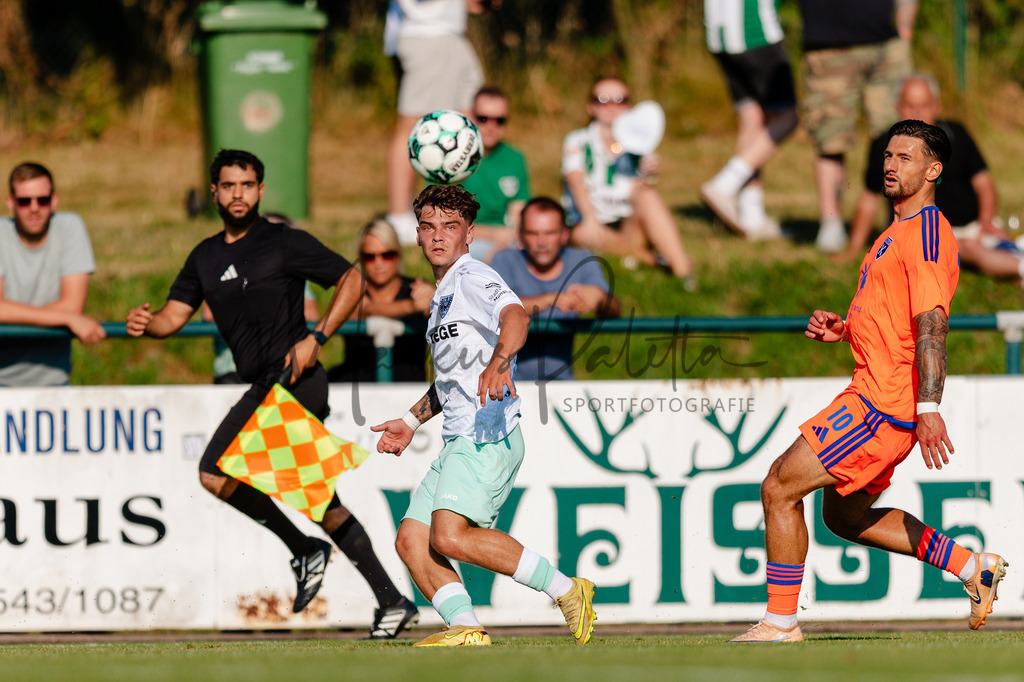 Testspiel, Saison 2026/27: SC Preußen Münster - Kickers Emden | Billerbeck, 10.07.2026: Testspiel, SC Preußen Münster gegen Kickers Emden auf der Anlage des DJK Billerbeck in Billerbeck. Foto: sportfotografie.ms | Markus Paletta - Realisiert mit Pictrs.com