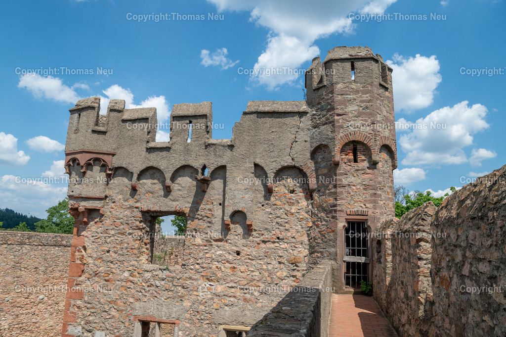 DSC_0583 | Schloss Auerbach,  Burgruine an der Hessischen Bergstraße im Bensheimer Stadtteil Auerbach,  Bild: Thomas Neu