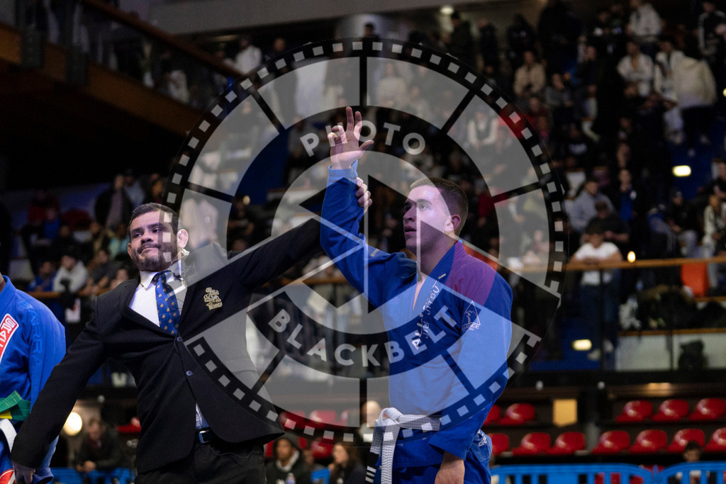 20240119PBB1345 | Fighters compete during the IBJJF European Championship in Paris, France, on January 19, 2024.