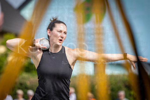 61. Internationales Pfingstsportfest; Rehlingen-Siersburg, 24.05.2026 | REHLINGEN , GERMANY - MAY 24: Miryam Mazenauer (SUI/Schweiz) during the 61. Internationales Pfingstsportfest on 24.05.2026 at the  Bungertstadion in Rehlingen-Siersburg (Saarland / Deutschland).