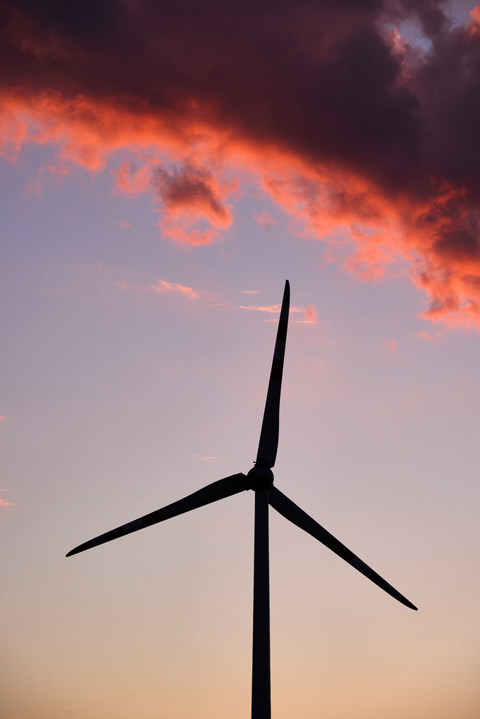 Windpark Bruck | Bruck, Austria - July 29, 2016: Windpark Bruck. - Realisiert mit Pictrs.com