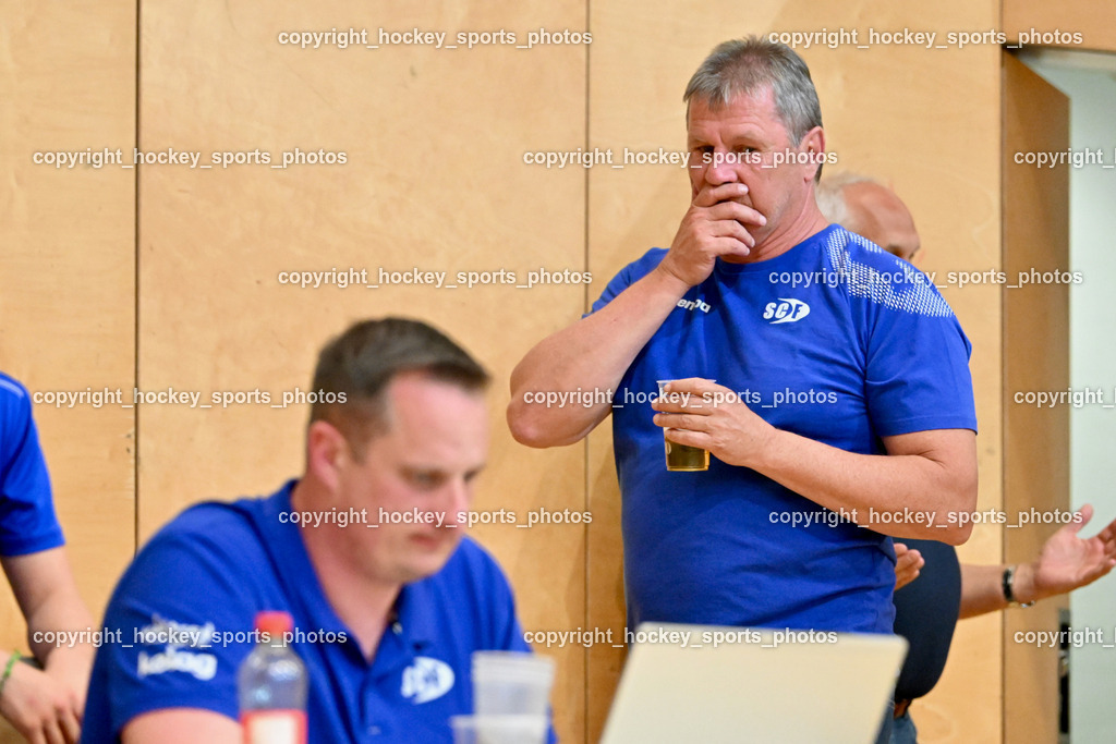 SC Ferlach vs. UHK Krems | Obmann SC Ferlach Walter Perkounig, SC Ferlach vs. UHK Krems, SC Ferlach vs. UHK Krems am 02.05.2026 in Ferlach (Ballspielhalle Ferlach), Austria, (Photo by Bernd Stefan)