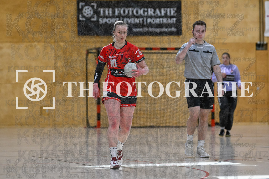 GER, SG Maulburg/Steinen - HB Kinzigtal, Frauen-Handball, Oberliga Suedbaden, 21. Spieltag, Saison 2024/2025, 06.04.2025 | Amely Haas (SG Maulburg/Steinen, #10)GER, SG Maulburg/Steinen - HB Kinzigtal, Frauen-Handball, Oberliga Suedbaden, 21. Spieltag, Saison 2024/2025, 06.04.2025Foto: TH Fotografie/Thomas Hess