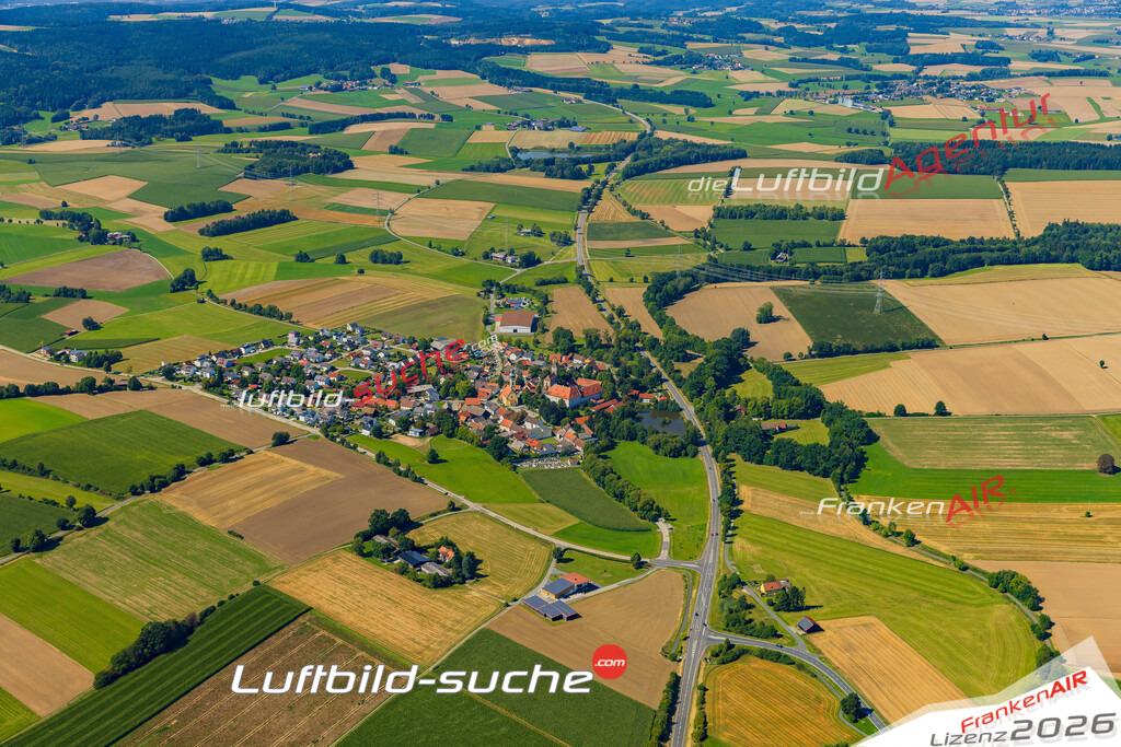 Luftaufnahme von Waldau Vohenstrauß Bild- Das Luftbild wurde 2025 vom UL-Flugzeug heraus erstellt ( keine Drohne ) - Hochauflösende Luftaufnahme -Nicht vergleichbar mit Google Maps oder Satelittenbilder- Die Geschenkidee !Mit Lizenz und Bildrechte bestellbar