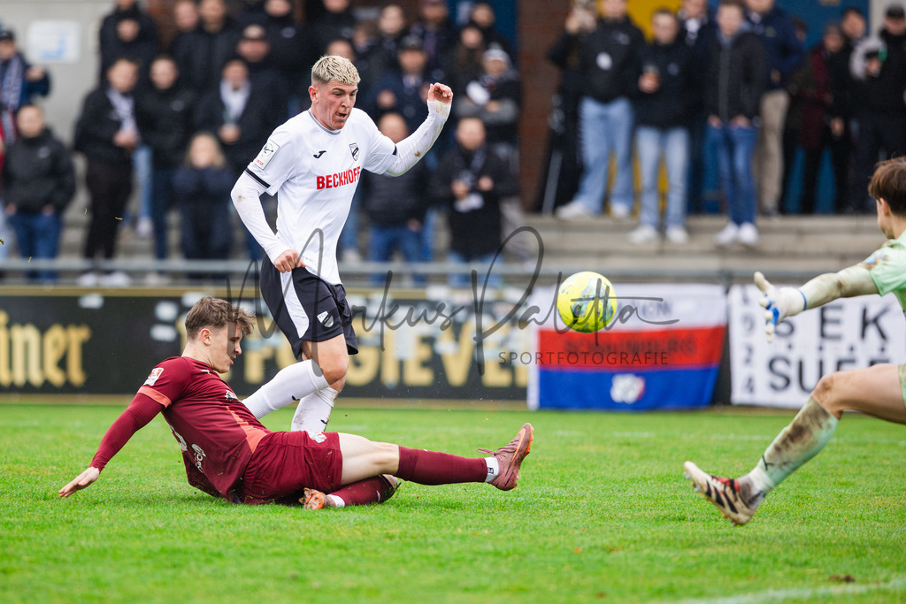 Westfalenpokal, Viertelfinale, Saison 2025/2026: 1. FC Gievenbeck - SC Verl | Westfalenpokal, Viertelfinale, Saison 2025/2026, 1. FC Gievenbeck empfängt SC Verl im Sportpark Gievenbeck in Münster. Foto: sportfotografie.ms | Markus Paletta - Realisiert mit Pictrs.com