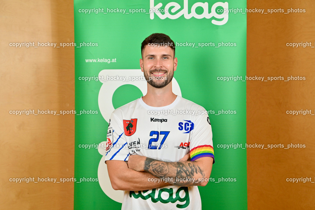SC Ferlach Media Day | #27 Pernovsek Luka, SC Ferlach Media Day, SC Ferlach Media Day am 19.08.2024 in Ferlach (Ballspielhalle Ferlach), Austria, (Photo by Bernd Stefan)