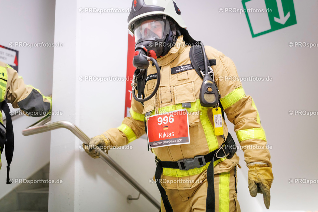 KölnTurm Treppenlauf; Köln, 03.08.2025 | Impressionen vom KölnTurm Treppenlauf am 03.08.2025 in Köln (Nordrhein-Westfalen). 