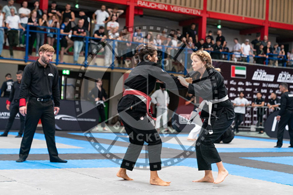 20230826PBB56267 | Fighters compete during the AJP INTLPRO BJJ and grappling competition in Hamburg, Germany, on August 26 2023.