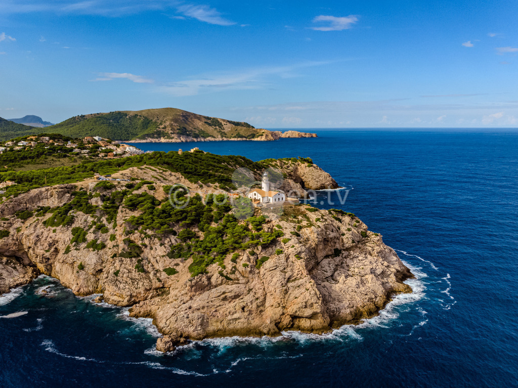 Faro de Capdepera bei Cala Ratjada | Luftbilder, Drohnenbilder, Oberfranken, Bayern, Kronach, Lichtenfels, Kulmbach, Thüringen, Frankenwald, Thüringerwald - Realisiert mit Pictrs.com