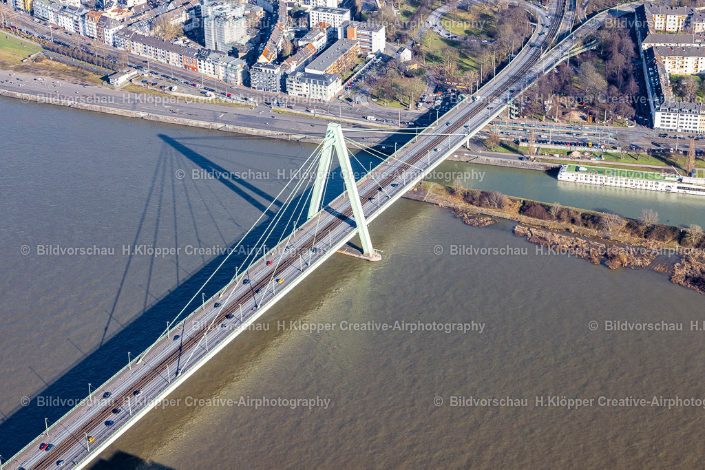 Luftbilder Köln-6900 | Luftbild  Severinsbrücke - Realisiert mit Pictrs.com