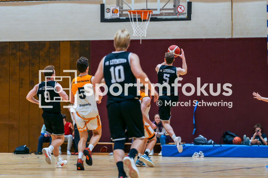 Südwest Baskets Wuppertal – SC Fast-Break Leverkusen | 2. Regionalliga 1 Herren: Südwest Baskets Wuppertal gegen SC Fast-Break Leverkusen, Wuppertal, 19.09.2026. Endstand: 82:71. sportimfokus / Marcel Schwering - Realisiert mit Pictrs.com
