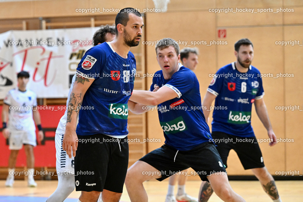 SC Ferlach vs. roomz JAGS Vöslau | #81 MILICEVIC Adrian SC Ferlach, #8 KNAPP Simon SC Ferlach, #6 Krobath Leander SC Ferlach, SC Ferlach vs. roomz JAGS Vöslau, SC Ferlach vs. roomz JAGS Vöslau am 08.11.2025 in Ferlach (Ballspielhalle Ferlach), Austria, (Photo by Bernd Stefan)