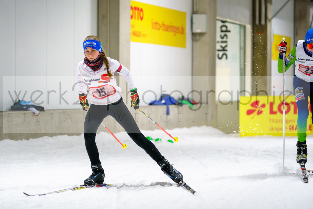 Testwettkampf Oberhof | Skihalle Oberhof am 14. Januar 2023