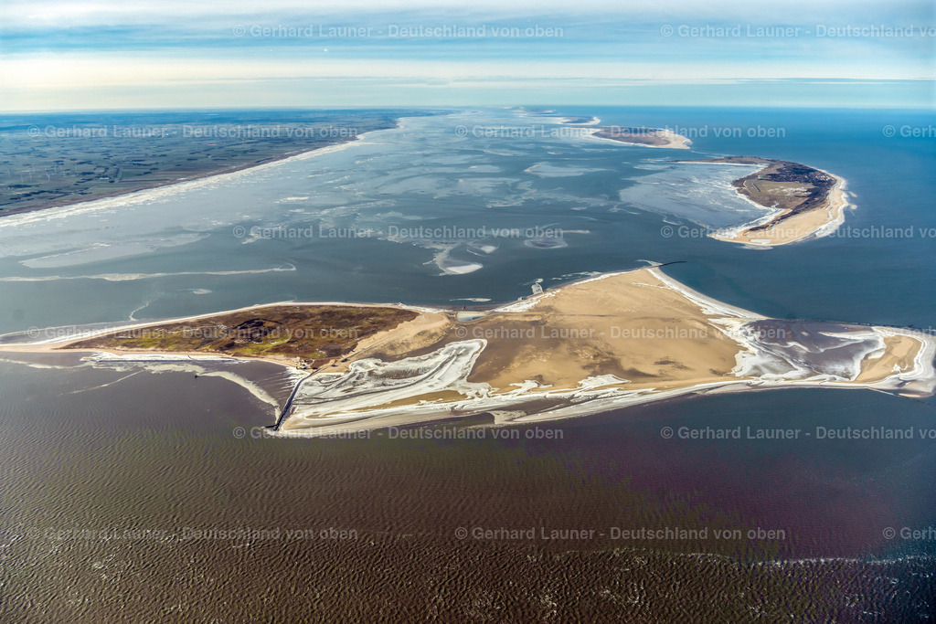 4044409 | winterliches Minsener Oog, Nationalpark Niedersächsisches Wattenmeer