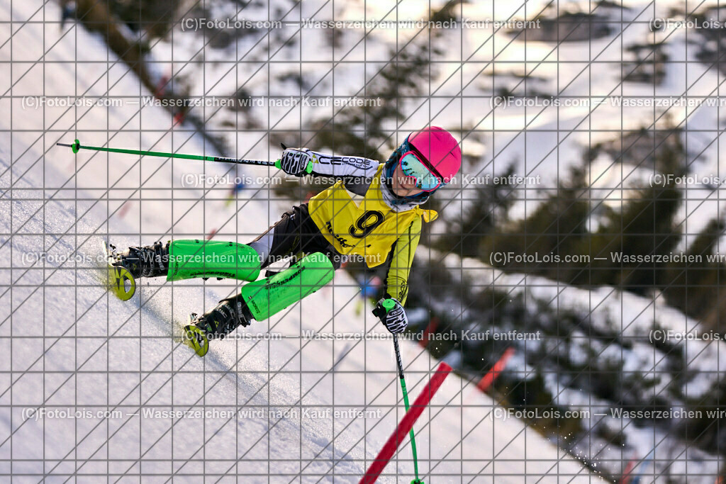 ALP8422_NOe-Kinder-LM_SL-II_Hochkar_Fischhuber Flora | (C)FotoLois.com, Alois Spandl. NÖ Kinder-Landesmeisterschaft, SLALOM im Draxlerloch am Hochkar, zweiter Lauf, So 18. Februar 2024.