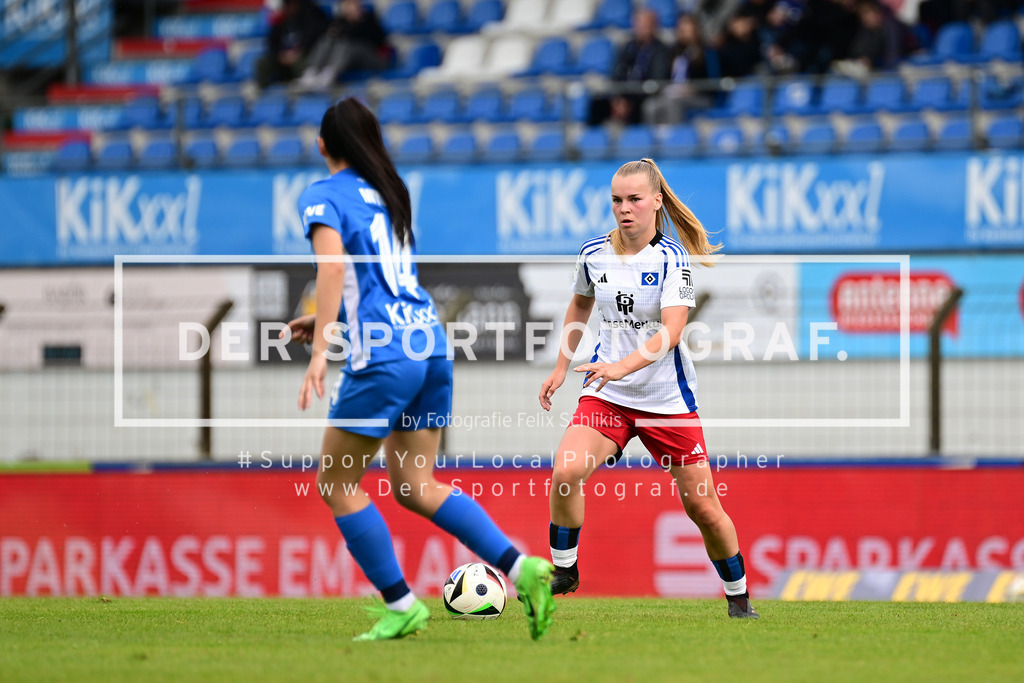 Fußball I Frauen I Saison 2024-2025 I 2. Bundesliga I 26. Spieltag I SV Meppen - Hamburger SV I 022157 | Der Sportfotograf. - Realized with Pictrs.com