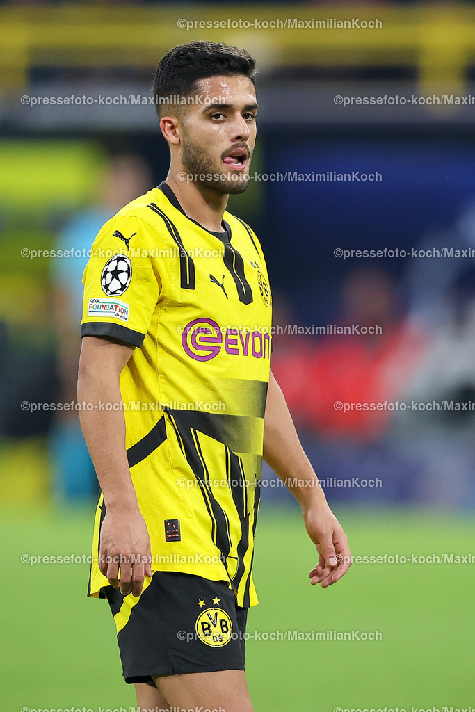 BVB01102402213 | 01.10.2024, Fußball, UEFA Champions League, Borussia Dortmund - Celtic Glasgow, 2. Spieltag, Signal Iduna Park, Saison 2024 2025: Yan Couto (BVB #2)