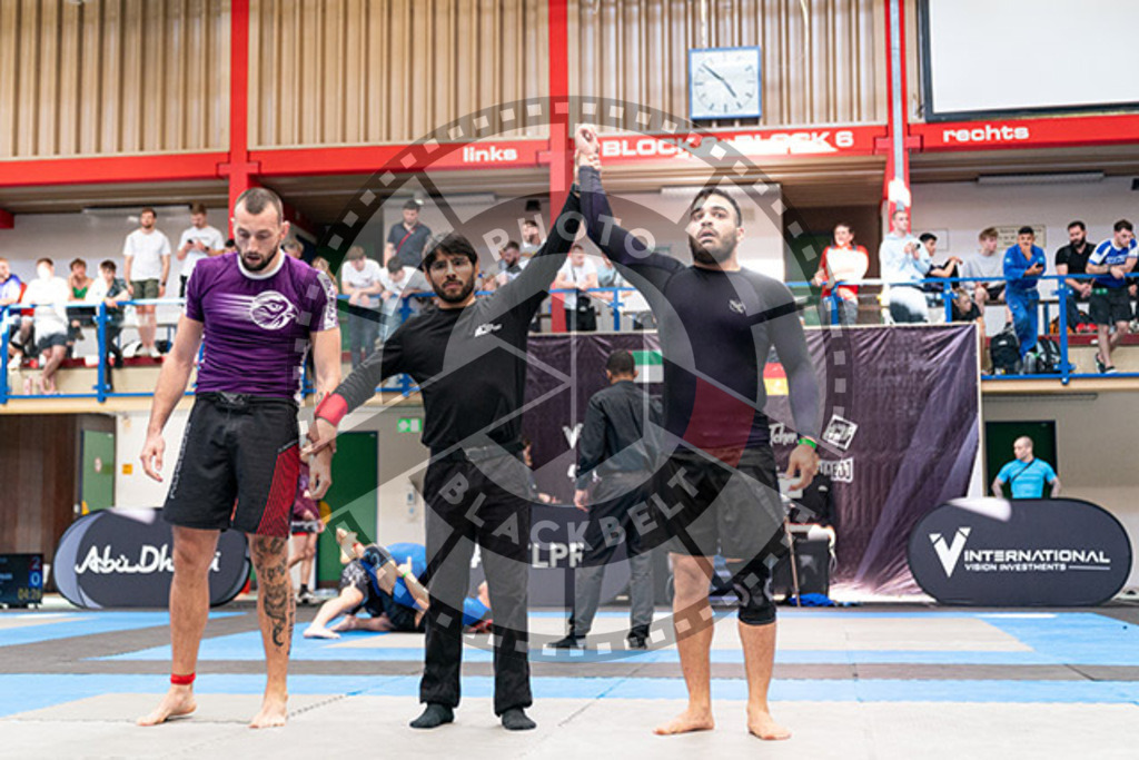 20230826PBB56834 | Fighters compete during the AJP INTLPRO BJJ and grappling competition in Hamburg, Germany, on August 26 2023.