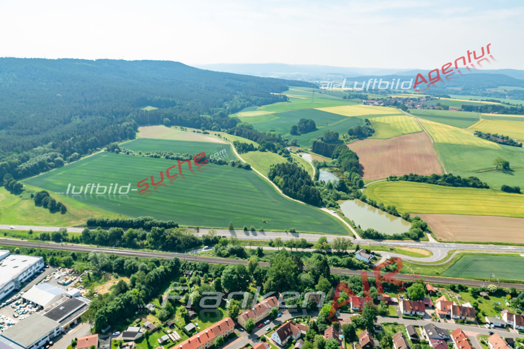 aktuelles Luftbild von  Redwitz-rodach - Luftaufnahme wurde 2018 von https://frankenair.de mittels Flugzeug (keine Drohne) erstellt.