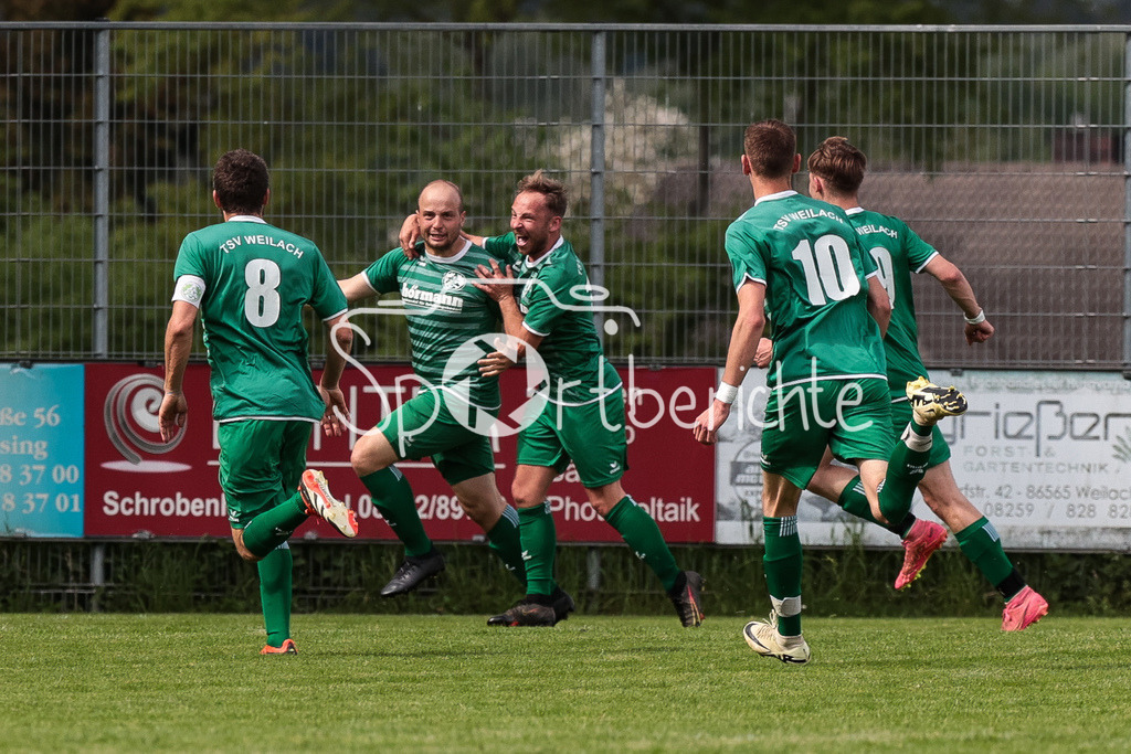 TSV Weilach - SV Obergriesbach | Jubel nach 2-0