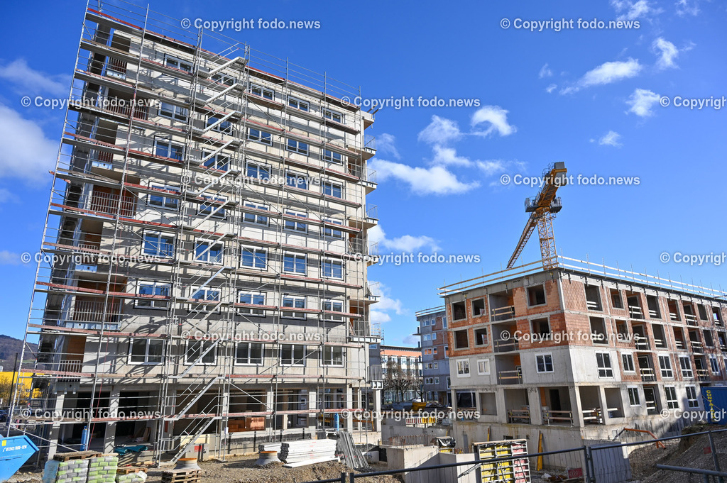 Baustelle Wimhölzel Hinterland_ Linz_ 27.12.2022-8 | 27.12.2022, Linz, AUT, Baustelle Wimhoelzel Hinterland, im Bild Baustelle Wimhoelzel Hinterland, Linz