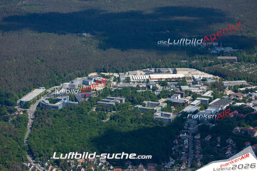 Aktuelles Luftbild von Schafhof Nürnberg - Die Luftaufnahme wurde 2020 mittels UL-Flugzeug erstellt ( keine Drohne ) - hochauflösende Kamera-Systeme von  Canon -Beste Qualität - Für grossformatige Ausdrucke geeignet. Die Geschenkidee !