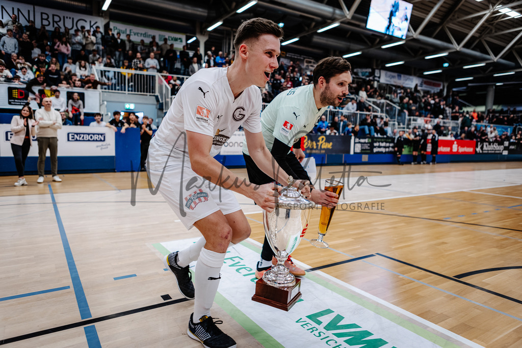 47. Stadtmeisterschaften im Hallenfußball 2025, Endrunde | Stadtmeisterschaften im Hallenfußball 2025, Endrunde, Sporthalle Berg Fidel in Münster. Foto: sportfotografie.ms | Markus Paletta - Realisiert mit Pictrs.com
