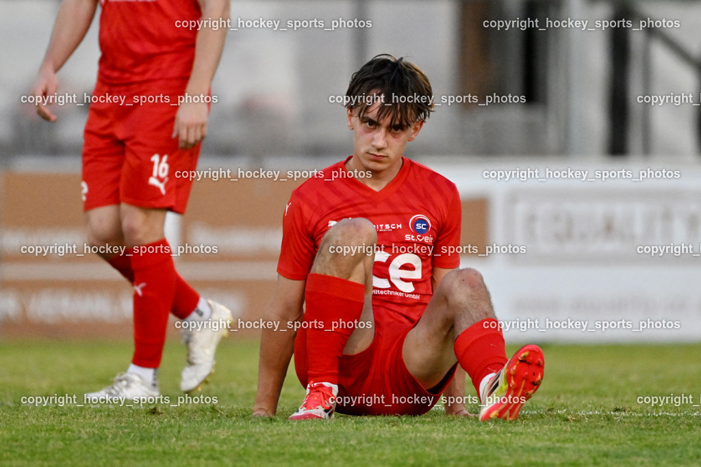 SAK vs. SC ST. Veit | #6 Julian Hufnagl SC St.Veit, SAK vs. SC ST. Veit, SAK vs. SC ST. Veit am 30.04.2025 in Klagenfurt (Sportpark Welzenegg), Austria, (Photo by Bernd Stefan)