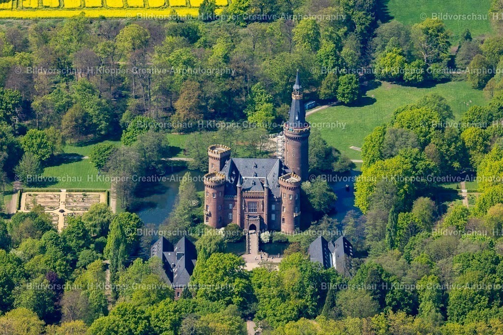 Luftbild Bedburg-Hau-1512 | Luftbildfotografie , Luftbild Schloss Moyland Bedburg-Hau - Realisiert mit Pictrs.com