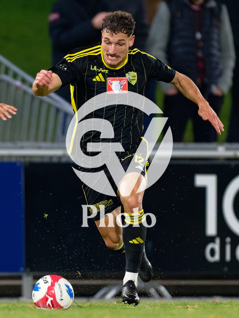 Coupe Suisse - 1/8 de finale - FC Stade Nyonnais v Neuchatel Xamax |  during the Coupe Suisse - 1/8 de finale match between FC Stade Nyonnais and Neuchatel Xamax at Centre sportif de Colovray in Nyon, Switzerland