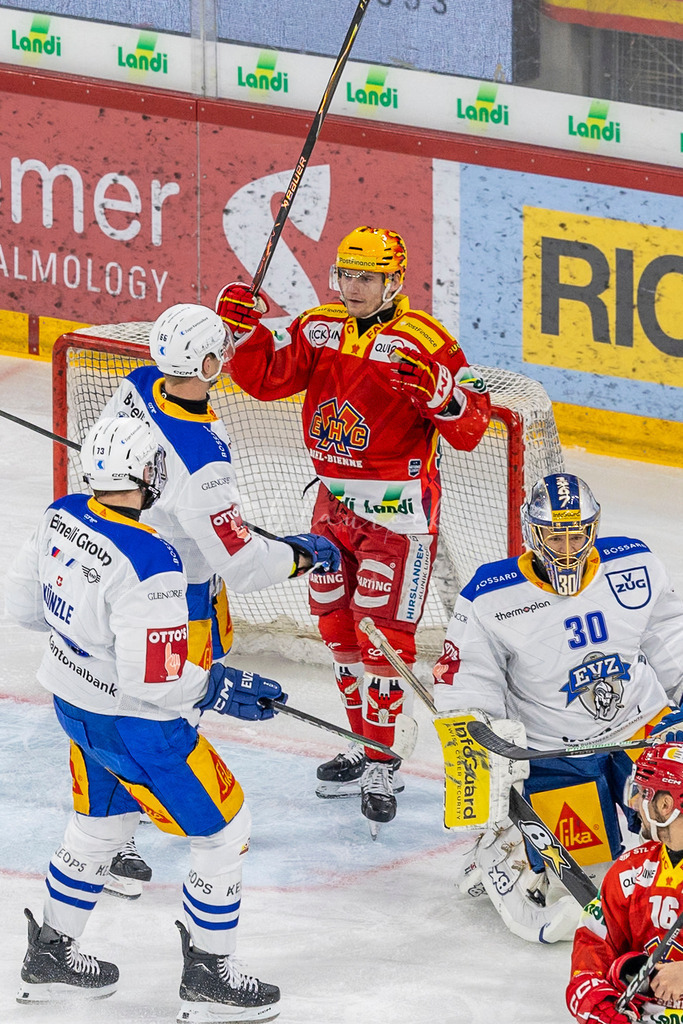 EHCB vs EVZ 20260227_WB-6888 | Sportbilder, Sportfotograf, Hochzeits- und Eventfotografin, Flugshows, Portraits und Tiershooting, Aviation, Downhill, Nationalleague, Swissleague, International