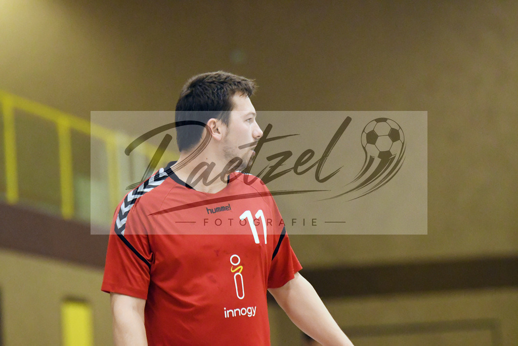 20200125_TEURWD_0016 | Handball, Herren:   beim Spiel der Landesklasse Süd zwischen SG Teuto Handball vs. RW Damme am 25.01.2020 in der Sporthalle-Gellenbeck in Hagen a.T.W., Deutschland.(Foto von Nico Paetzel) - Realisiert mit Pictrs.com