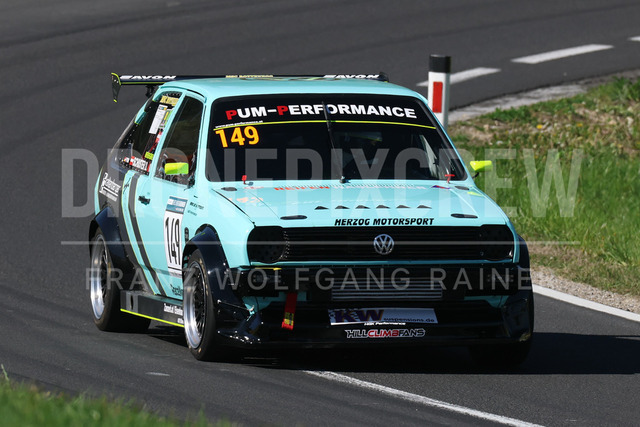 FIA European Hill Climb Championship – Rechberg 2026 | FIA European Hill Climb Championship at Rechberg, held from 24 to 26 April 2026 near Tulwitz, Styria, Austria. The image shows Daniel SCHUSTER (AUT) VW Polo 2 16V Turbo.
