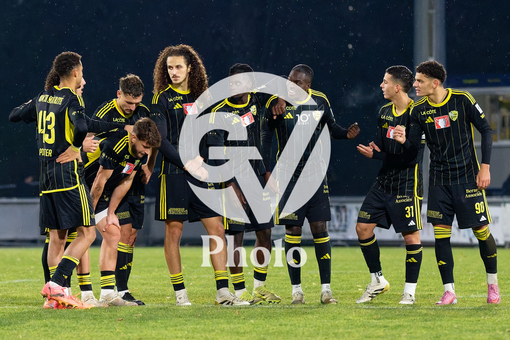 Coupe Suisse - 1/8 de finale - FC Stade Nyonnais v Neuchatel Xamax |  during the Coupe Suisse - 1/8 de finale match between FC Stade Nyonnais and Neuchatel Xamax at Centre sportif de Colovray in Nyon, Switzerland