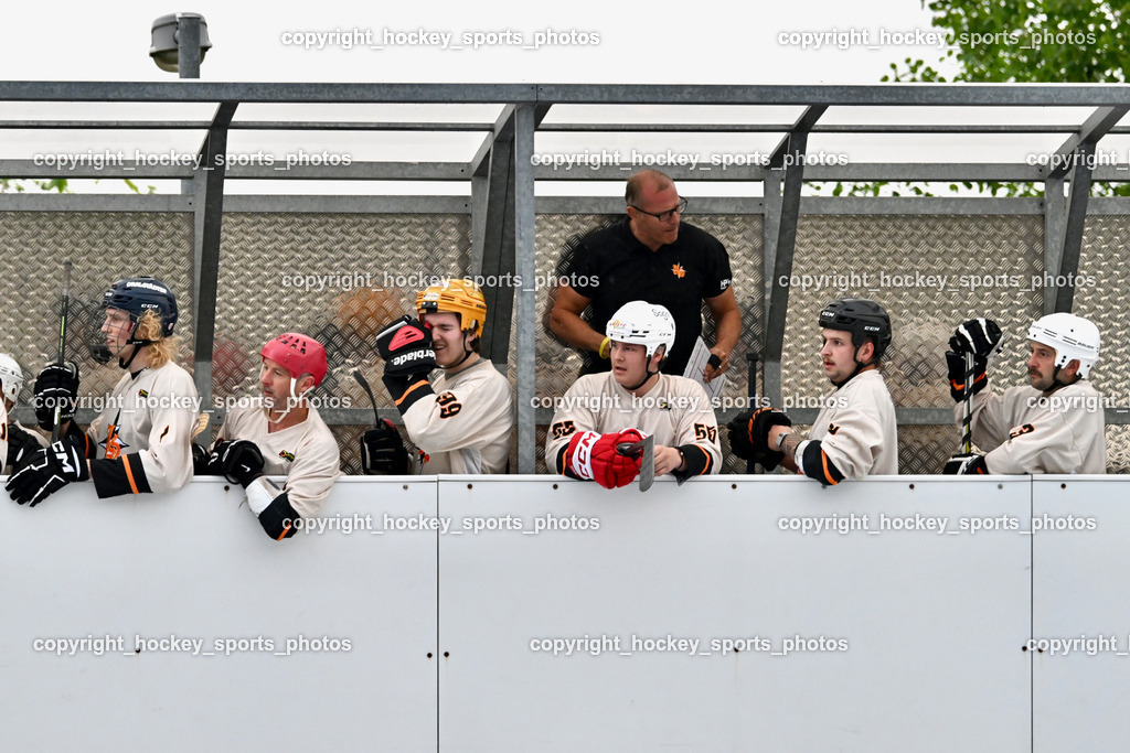 Carinthian Team Zehenthof vs. Ultras Spittal | Spielerbank Ultras Spittal, Headcoach Spittal Ultras Roland Schurian, Carinthian Team Zehenthof vs. Ultras Spittal, Carinthian Team Zehenthof vs. Ultras Spittal am 10.05.2026 in Villach (Alpen Arena ), Austria, (Photo by Bernd Stefan)