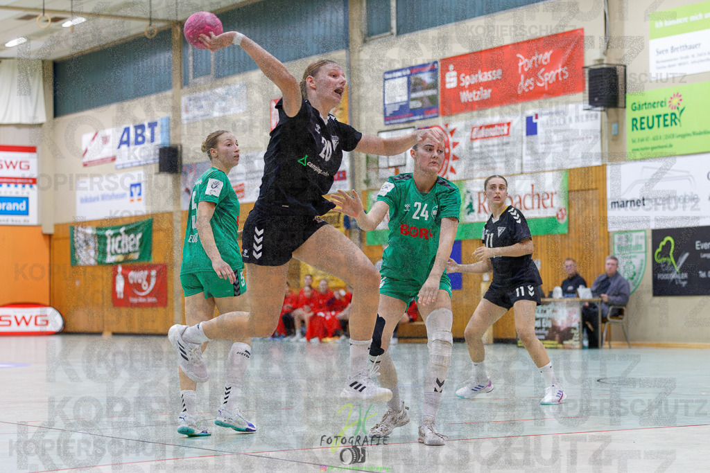 2024-10-19_204 | Jugendbundesliga B-Jugend weiblich; HSG Kleenheim/Langgöns - Longericher SC am 19.10.2024 in Oberkleen (Weidig-Halle) - Realisiert mit Pictrs.com