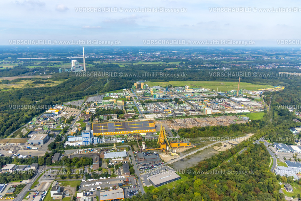 Bergkamen230902166 | Luftbild, Chemiewerk Bayer AG, Bergkamen, Ruhrgebiet, Nordrhein-Westfalen, Deutschland