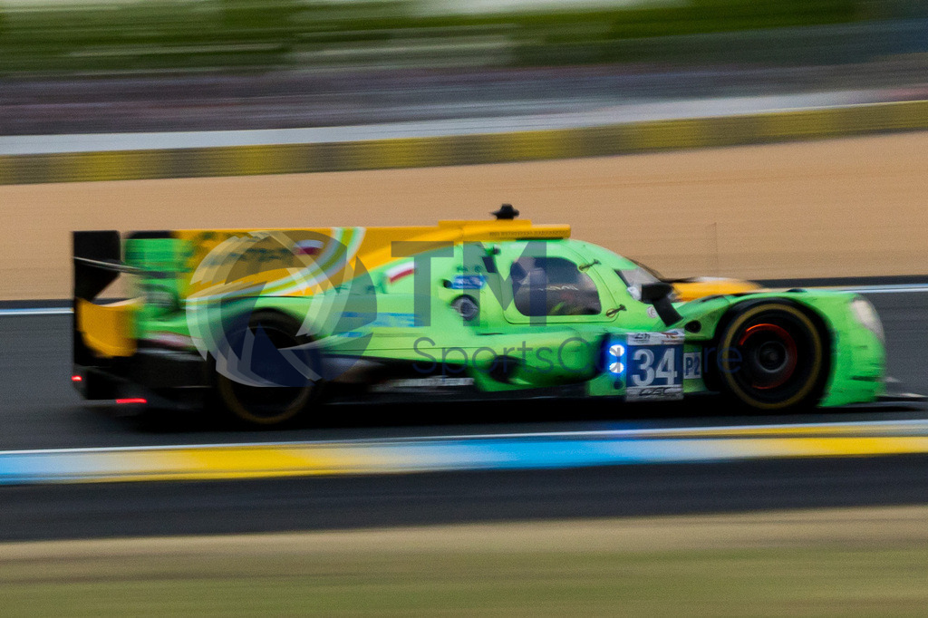 Trainproduction-20230610-2179 | LE MANS,FRANCE,10.Jun.23 - MOTORSPORTS - WEC, FIA World Endurance Championships, 24 Hours of Le Mans, Circuit de la Sarthe, race. Image shows Jakub Smiechowski (POL), Albert Costa (ESP) and Fabio Scherer (SUI/ Inter Europol Competition).  Photo: Trainproduction / Matthias Trinkl