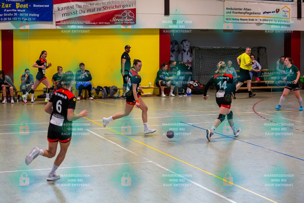 _HP_8358_3000o | TV Welling Damen vs. HSG Mertesdorf/Ruwertal 24.02.2024