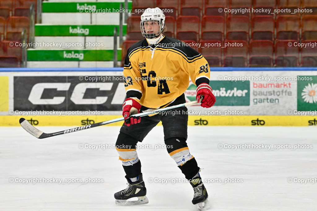 EC Kellerberg vs. EC Arnoldstein | #83 Reithofer Jonas EC Arnoldstein, EC Kellerberg vs. EC Arnoldstein, EC Kellerberg vs. EC Arnoldstein am 31.01.2025 in Villach (Stadthalle Villach), Austria, (Photo by Bernd Stefan)
